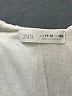 Zara 100% Polyester Ivory White Sleeveless Top Size 11 - 12 - photo 4