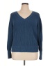 Ann Taylor LOFT Outlet 100% Cotton Blue Pullover Sweater Size XL - photo 1