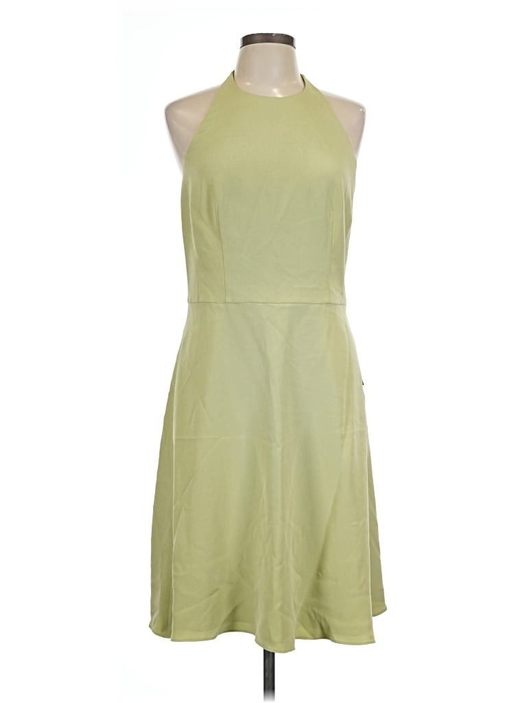 Pre-owned Ann Taylor Casual Dress In Green
