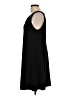 Kaari Blue Solid Black Casual Dress Size L - photo 5
