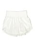Nike 100% Polyester Solid White Shorts Size M - photo 1