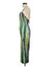 Assorted Brands Stripes Green Cocktail Dress Size L - photo 5
