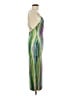 Assorted Brands Stripes Green Cocktail Dress Size L - photo 4