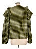 Sugarlips Yellow Long Sleeve Blouse Size L - photo 2