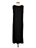 Travel Elements Solid Black Casual Dress Size S - photo 2