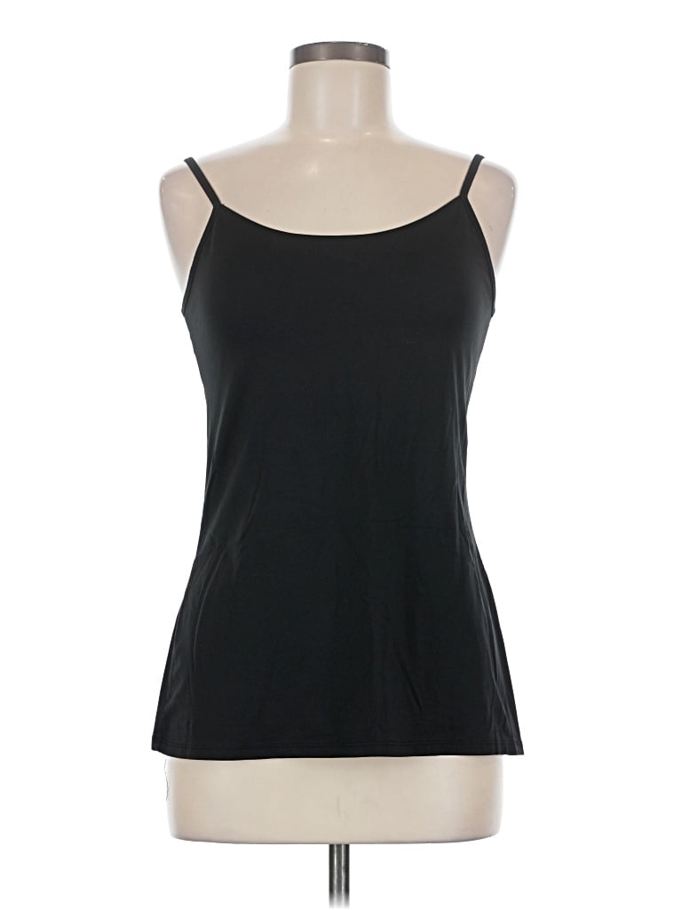 Pre-owned Unbranded Sleeveless Top Black Sweetheart Neckline Tops