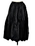 Lucca Couture Solid Black Formal Skirt Size S - photo 2