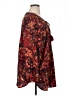 Catherines 100% Polyester Burgundy Long Sleeve Blouse Size 1X - photo 4