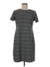 Calvin Klein Houndstooth Gray Casual Dress Size 8 - photo 1