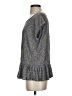 Calypso St. Barth Gray Short Sleeve Blouse Size S - photo 5
