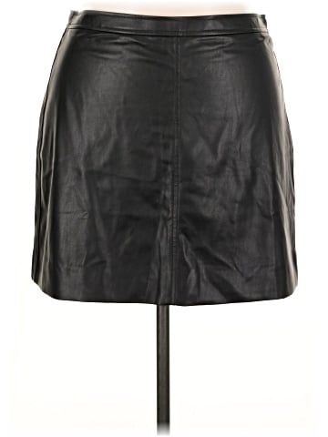 J.Crew Collection Faux Leather Skirt (view 1)