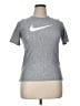 Nike Silver Short Sleeve Turtleneck Size XL - photo 1