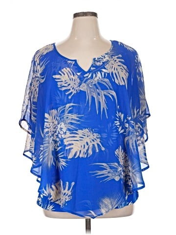 Notations Short Sleeve Blouse (view 1)