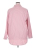 Unbranded Checkered-gingham Pink Long Sleeve Blouse Size XXXXL - photo 2