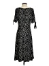 Talbots Stars Black Casual Dress Size XS - photo 2