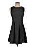Greylin Argyle Black Cocktail Dress Size S (estimated) - photo 1