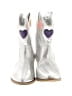 Tucker + Tate Hearts Silver Boots Size 2 (baby) - photo 2