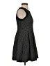 Greylin Argyle Black Cocktail Dress Size S (estimated) - photo 4