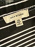 Max Studio Stripes Black Casual Skirt Size XS - photo 4