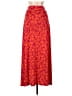 Lularoe Paisley Orange Casual Skirt Size M - photo 2