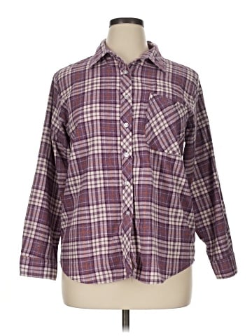 American Sweetheart Long Sleeve Button-Down Shirt (view 1)
