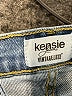Kensie Hearts Blue Jeans Size 31 waist - photo 7