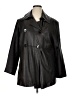 Gallery 100% Leather Black Brown Coat Size 1X - photo 1