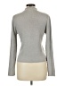 August Silk Gray Long Sleeve Top Size L - photo 2