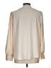 Unbranded 100% Polyester Color Block Ivory Long Sleeve Blouse Size L - photo 2