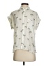 Rails Tropical Ivory Short Sleeve Blouse Size S - photo 1