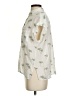 Rails Tropical Ivory Short Sleeve Blouse Size S - photo 5