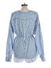 Commense Checkered-gingham Blue Romper Size L - photo 2
