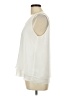 dalia 100% Polyester Ivory Sleeveless Blouse Size L - photo 5