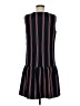 Halogen Stripes Black Casual Dress Size M - photo 2