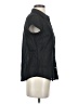 On 100% Cotton Black Short Sleeve Blouse Size M (estimated) - photo 4