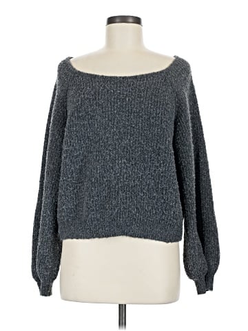 Scoop Pullover Sweater (view 1)