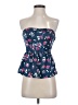 American Eagle Outfitters 100% Polyester Blue Sleeveless Blouse Size XS - photo 1