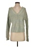 525 America 100% Cotton Tweed Green Pullover Sweater Size S - photo 1