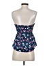 American Eagle Outfitters 100% Polyester Blue Sleeveless Blouse Size XS - photo 2