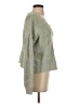 525 America 100% Cotton Tweed Green Pullover Sweater Size S - photo 4