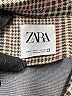 Zara Houndstooth Gray Jacket Size S - photo 6