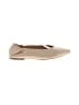 Calvin Klein 100% Leather Solid Tan Flats Size 9 1/2 - photo 1