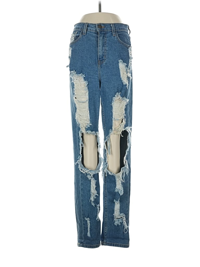 Pre-owned Vibrant M.i.u Jeans In Blue