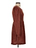 Ofeefan Tweed Brown Casual Dress Size S - photo 4