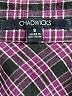 Chadwicks Plaid Purple 3/4 Sleeve Button-Down Shirt Size 8 - photo 7