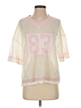 Faded Rose Pullover Sweater