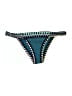 kiini Graphic Teal Swimsuit Bottoms Size M - photo 1