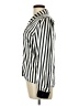 Assorted Brands 100% Polyester Stripes Ivory Long Sleeve Blouse Size 12 - photo 5