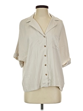 Rose + Olive 3/4 Sleeve Button Down Shirt