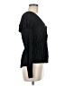Zara 100% Polyester Black Long Sleeve Blouse Size M - photo 4